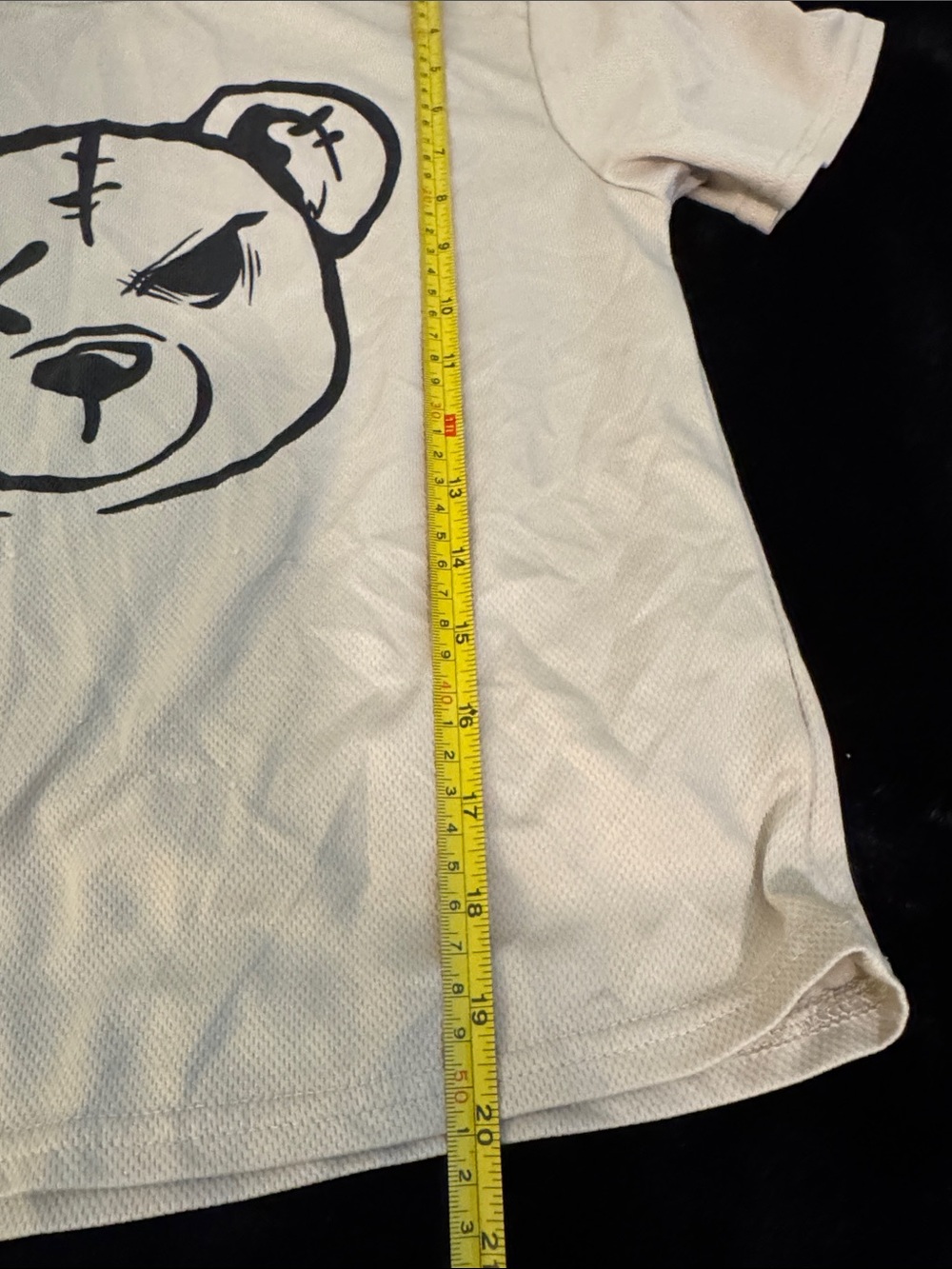 Soft beige kids' tee - Picture 3 of 5